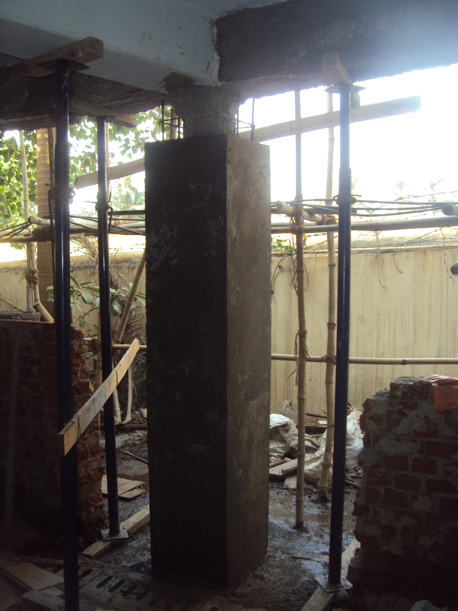 After De-shuttering Process