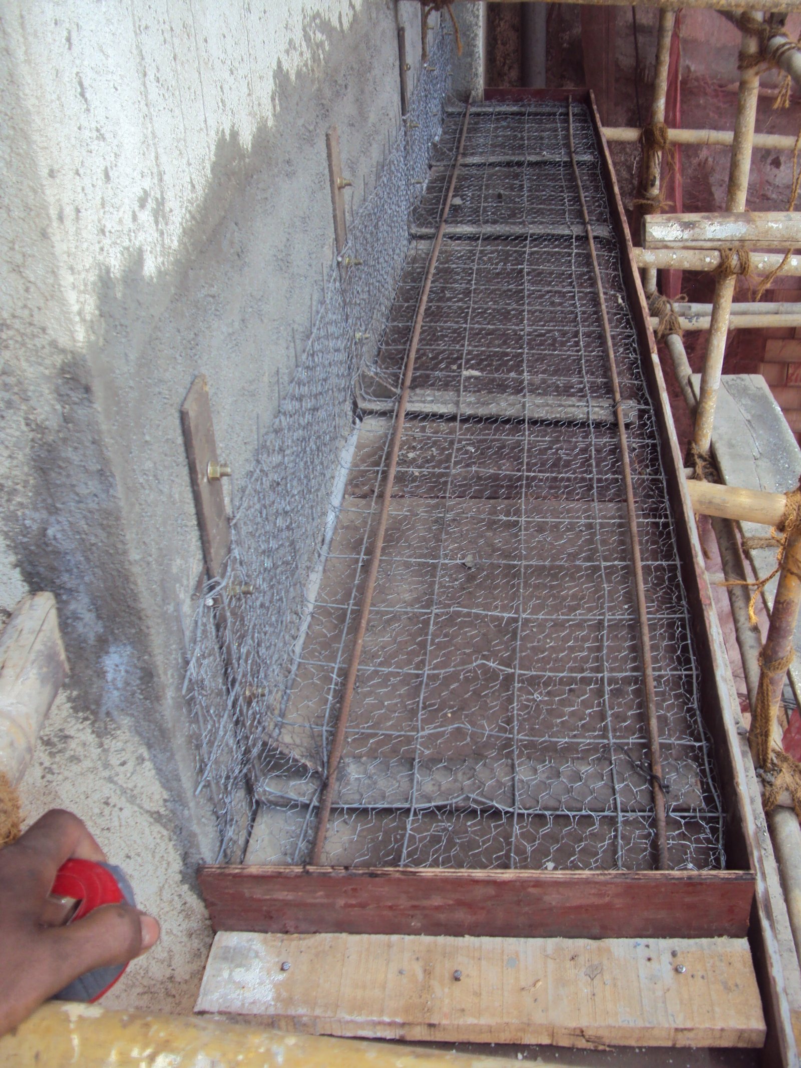 Casting Ferro Cement Chajja