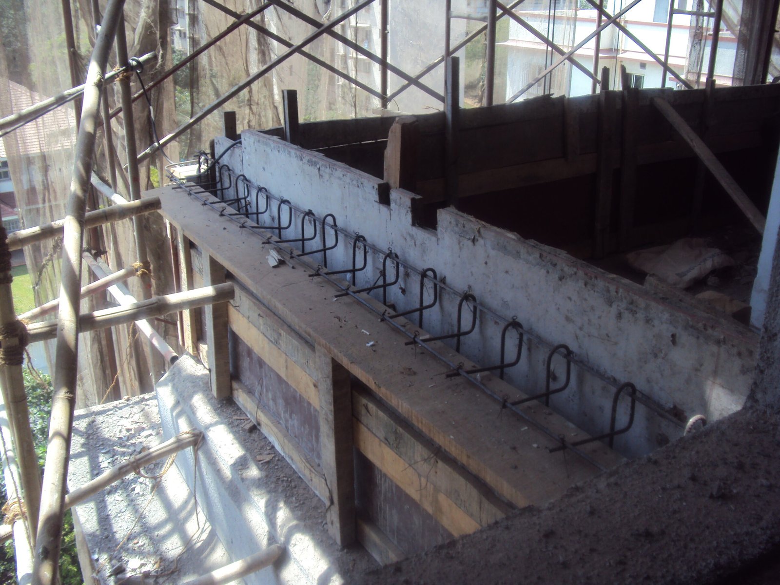 Window Step Sill Shuttering